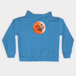 Halloween moon Kids Hoodie